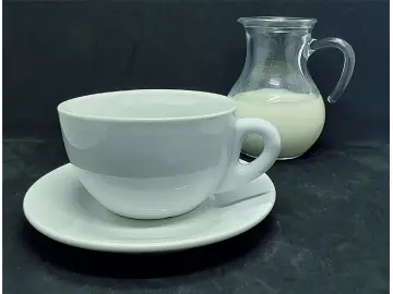 Café au lait-/Cappucchino-/Milchkaffee-Tasse (15St.)